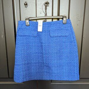 NWT LOFT Tweed Pocket Shift Skirt